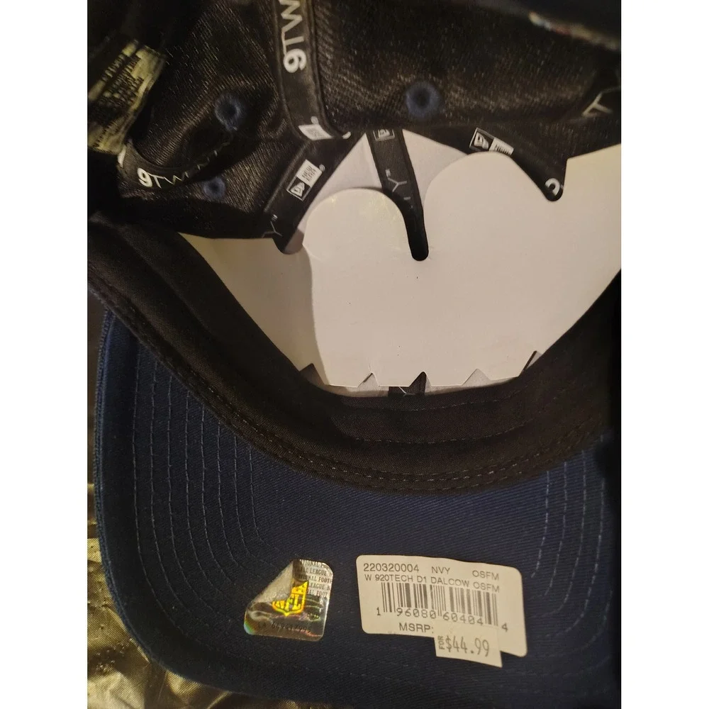 New Era 9TWENTY Dallas Cowboys Women Adjustable Hat Navy Blue NFL Cap 920TECH